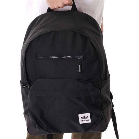 adidas original backpack black and white